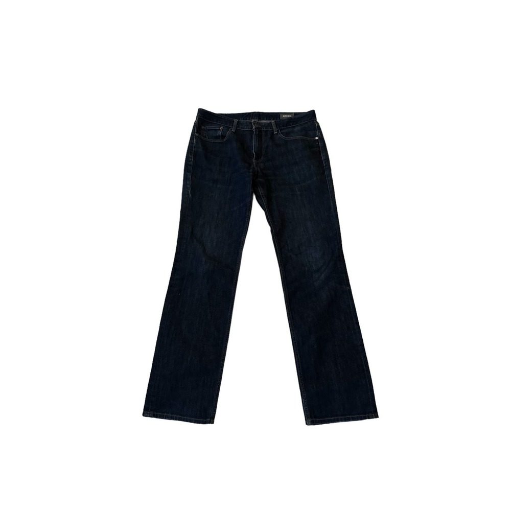 Bonobos‎ Dark Wash Straight Jeans 5 Pocket Size 35/34